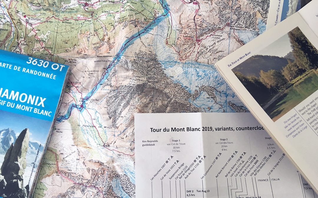 Planning the Tour du Mont Blanc